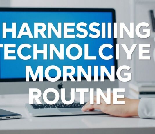 Harnessing Technology for a Productive Morning Routine Harnessing Technology for a Productive Morning Routine