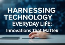 Harnessing Technology for Everyday Life: Innovations That Matter Harnessing Technology for Everyday Life: Innovations That Matter