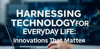 Harnessing Technology for Everyday Life: Innovations That Matter Harnessing Technology for Everyday Life: Innovations That Matter