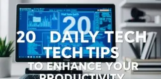 20 Daily Tech Tips to Boost Your Productivity 20 Daily Tech Tips to Enhance Your Productivity