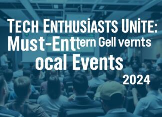 Tech Enthusiasts Unite: Must-Attend Local Gatherings in 2024 Tech Enthusiasts Unite: Must-Attend Local Events in 2024