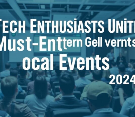 Tech Enthusiasts Unite: Must-Attend Local Gatherings in 2024 Tech Enthusiasts Unite: Must-Attend Local Events in 2024