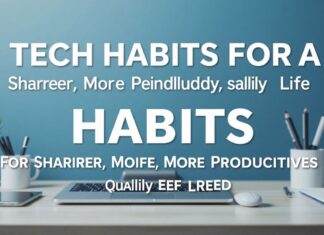 Tech Habits for a Sharper, More Productive Daily Life Tech Habits for a Sharper, More Productive Daily Life