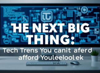 The Next Big Thing: Tech Trends You Can’t Afford to Ignore The Next Big Thing: Tech Trends You Can't Afford to Overlook