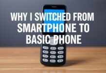 Why I Dumped My Smartphone for a Dumb One (And You Should Too) Why I Switched from a Smartphone to a Basic Phone (And Why You Should Consider It Too)