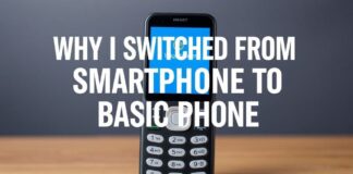 Why I Dumped My Smartphone for a Dumb One (And You Should Too) Why I Switched from a Smartphone to a Basic Phone (And Why You Should Consider It Too)