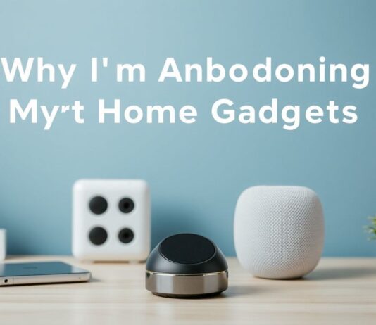 Why I’m Ditching My Smart Home Gadgets and You Should Too Why I'm Abandoning My Smart Home Gadgets and You Should Too