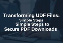 Transforming UDF Files: Simple Steps to Secure PDF Downloads Transforming UDF Files: Simple Steps to Secure PDF Downloads