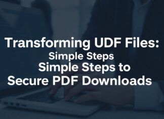 Transforming UDF Files: Simple Steps to Secure PDF Downloads Transforming UDF Files: Simple Steps to Secure PDF Downloads